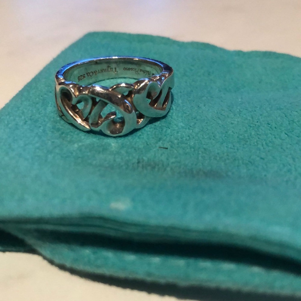 Authentic Tiffany ring.
